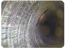 inspection par camera conduit de fumee